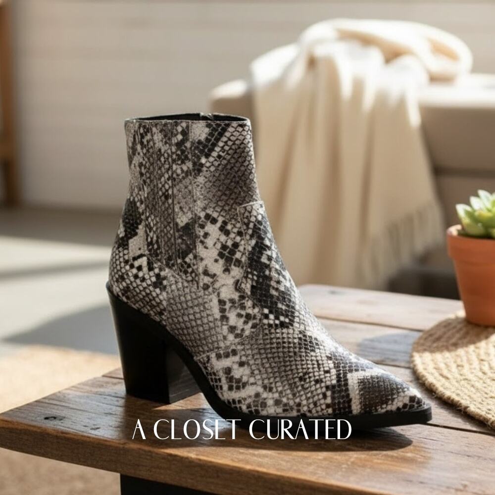 Blondo Que Waterproof Leather Bootie 7 NEW
